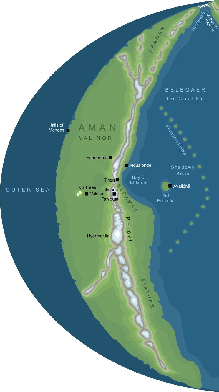 Map of the Far West