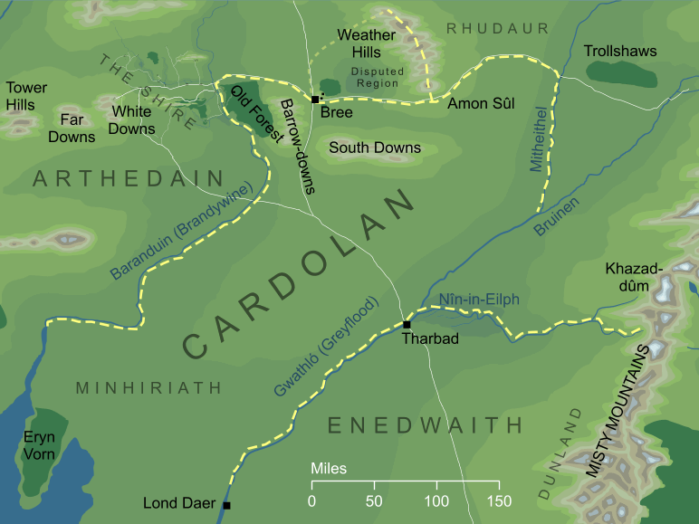 Map of Cardolan