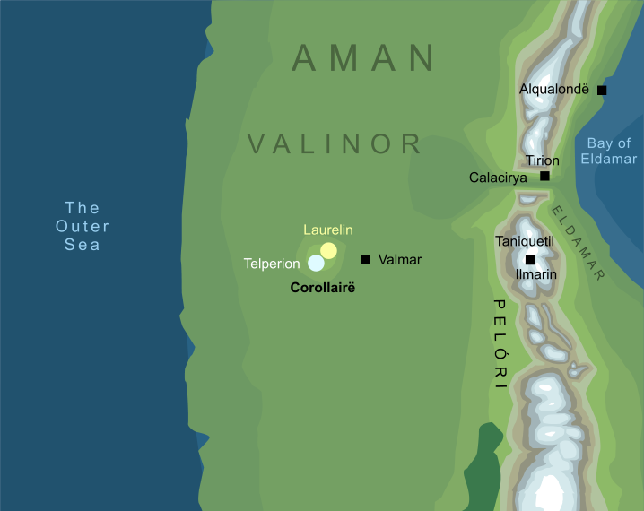 Map of Corollairë