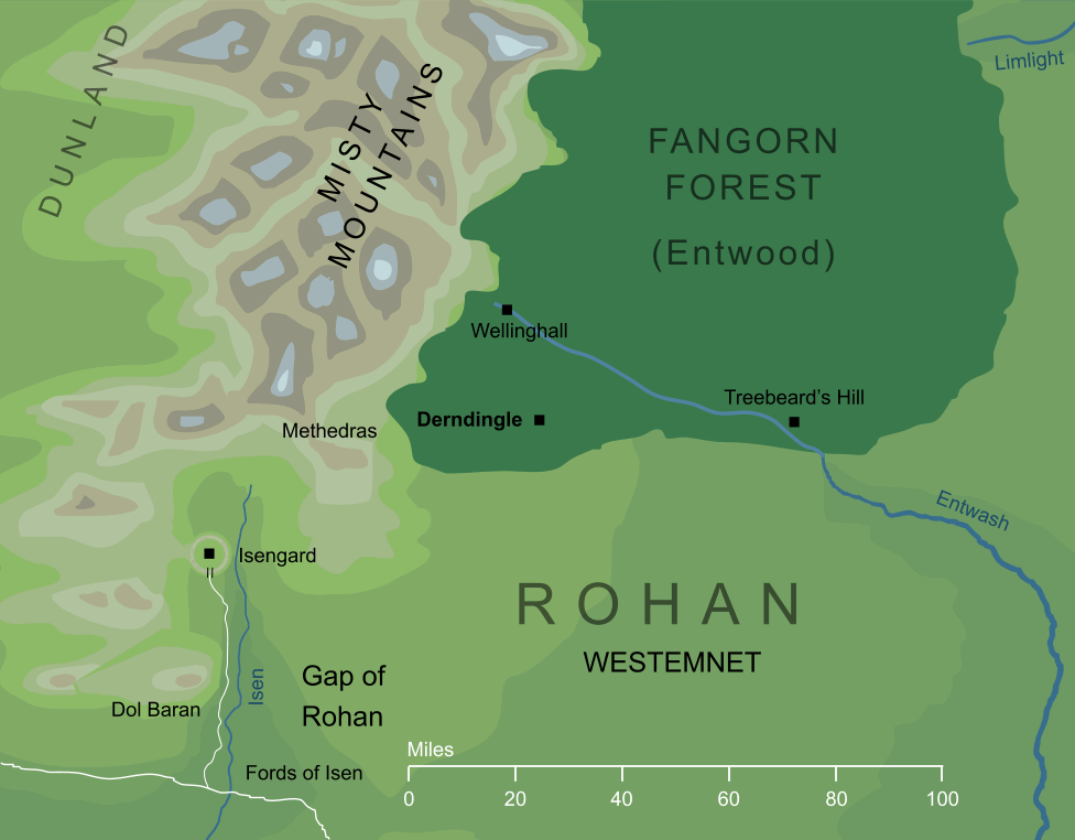 Map of Derndingle