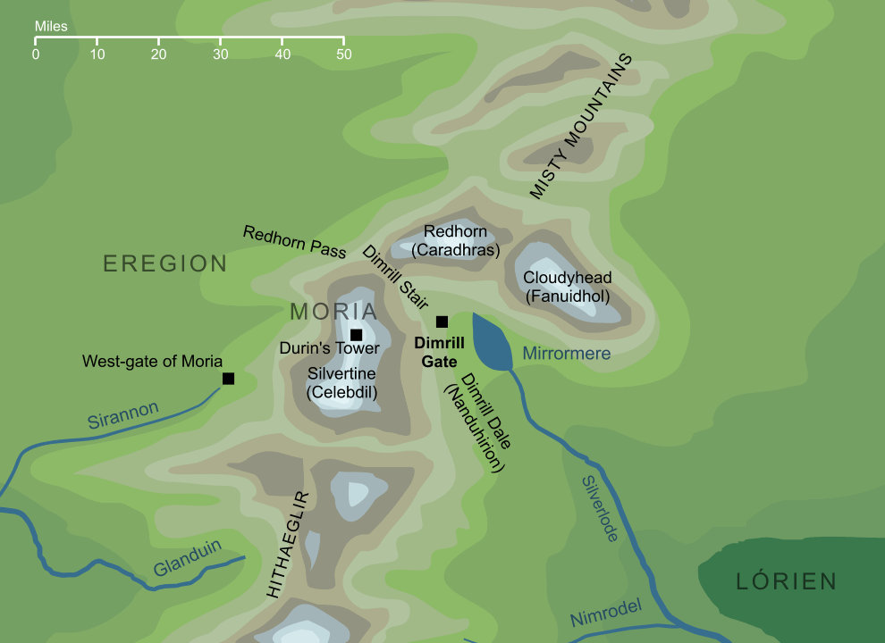 Map of the Dimrill Gate