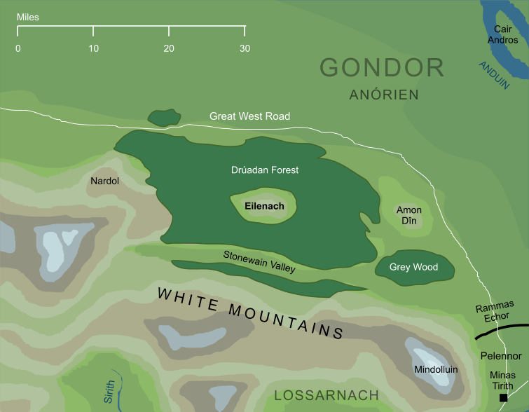 Map of Eilenach