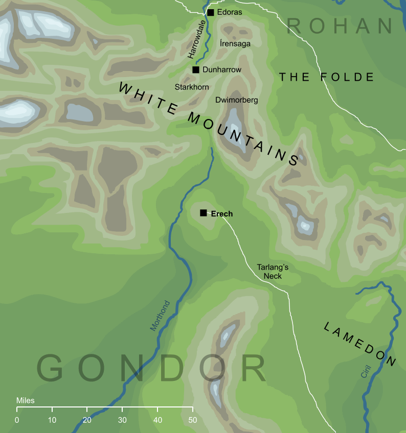 Map of Erech