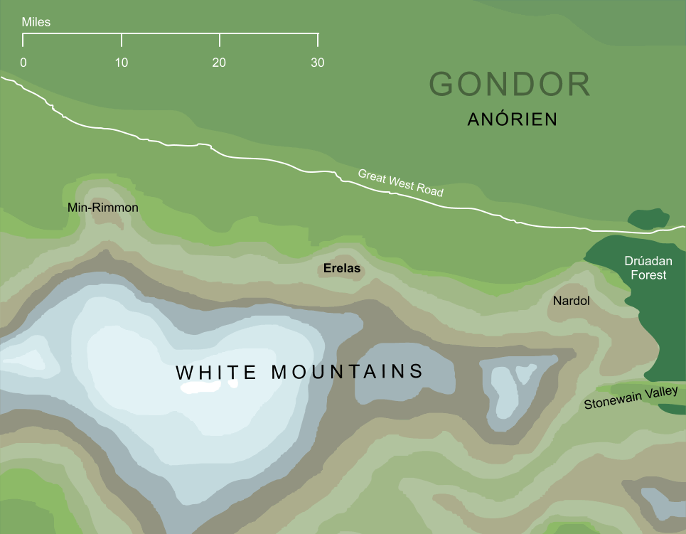 Map of Erelas