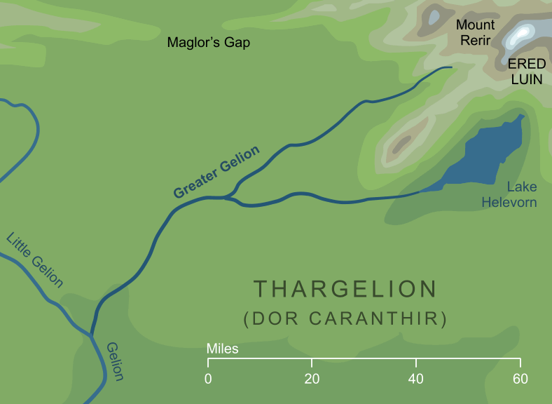 Map of the Greater Gelion