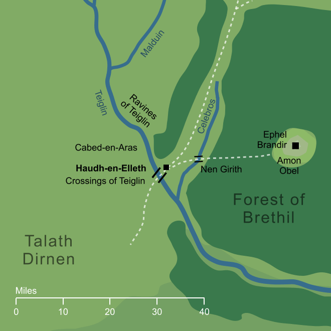 Map of Haudh-en-Elleth