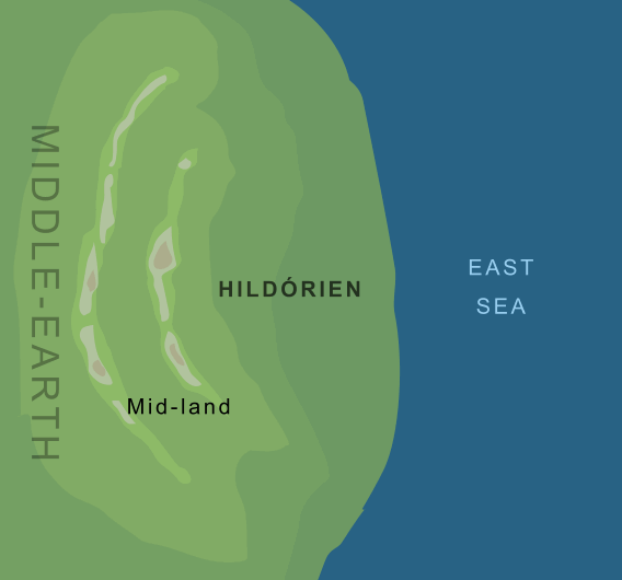 Map of Hildórien