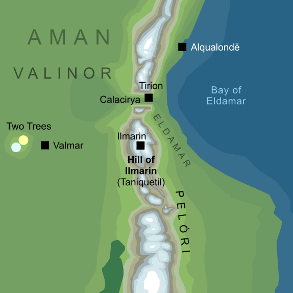 Map of the Hill of Ilmarin