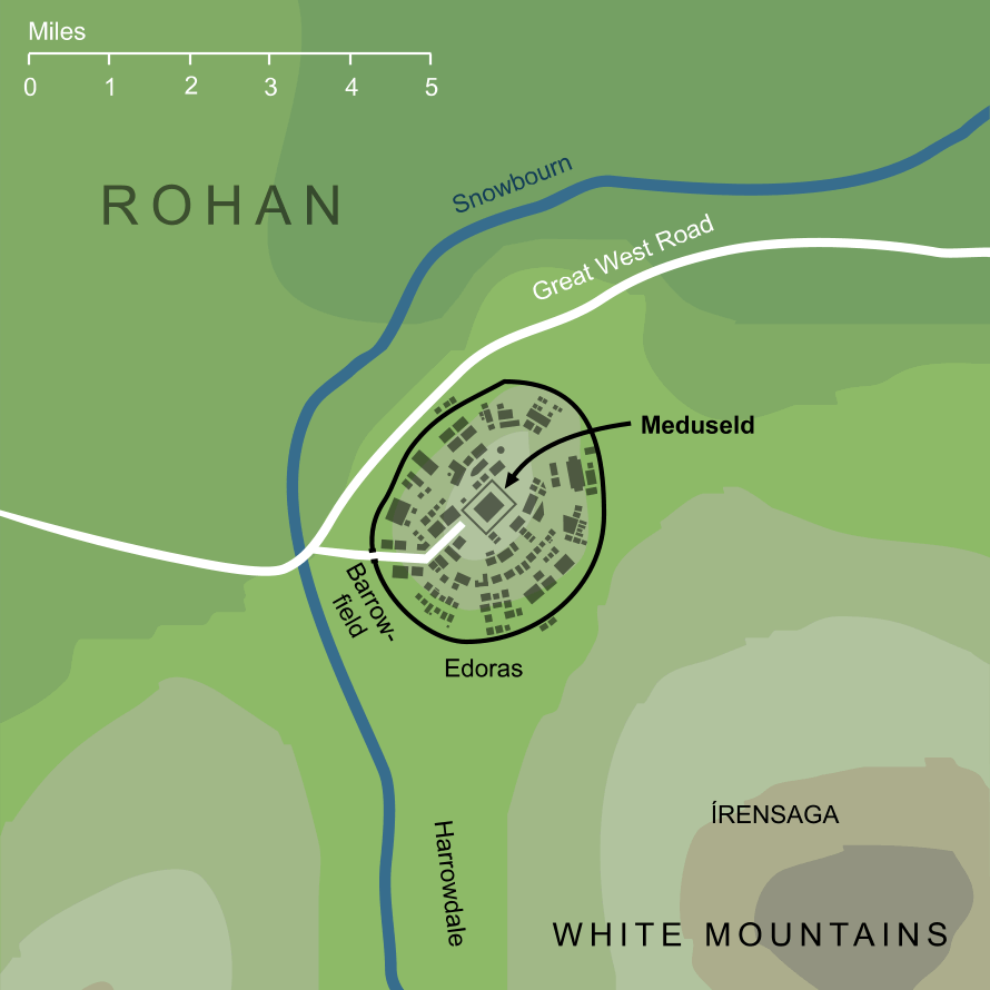 Map of Meduseld