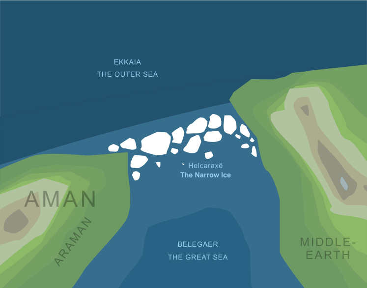 Map of the Narrow Ice