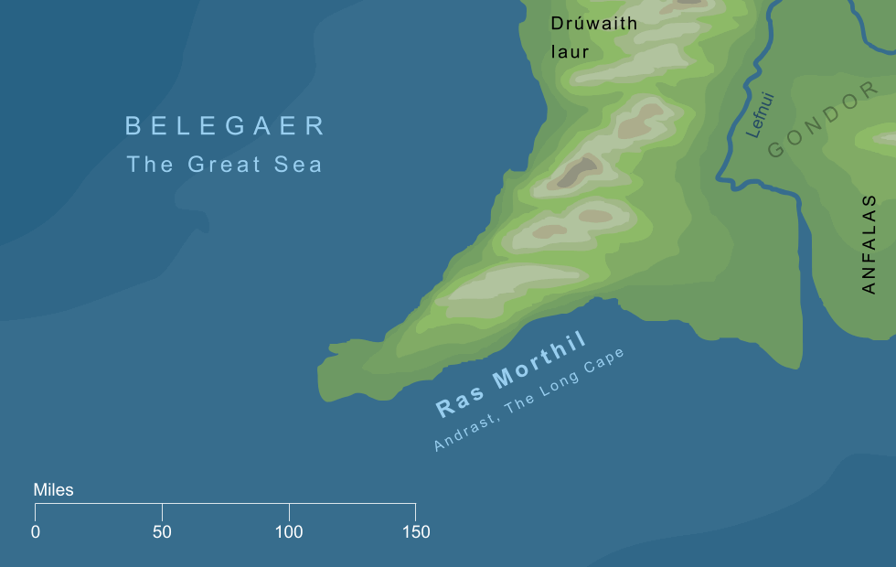 Map of Ras Morthil