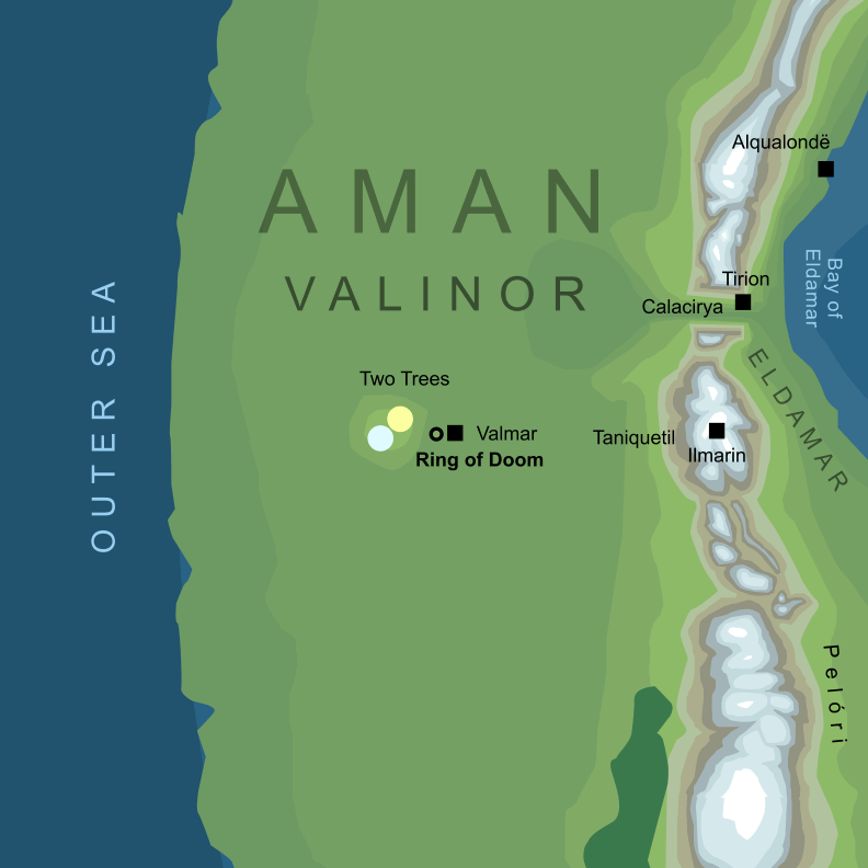 Map of the Ring of Doom