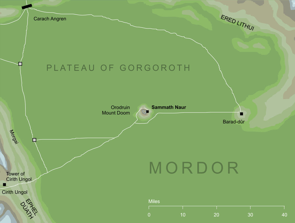 Map of Sammath Naur