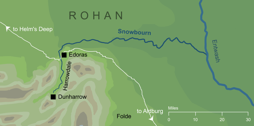 Map of the Snowbourn