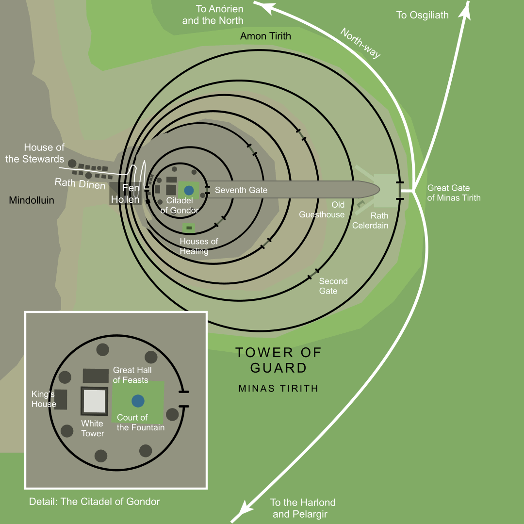 Map of the Tower of Guard