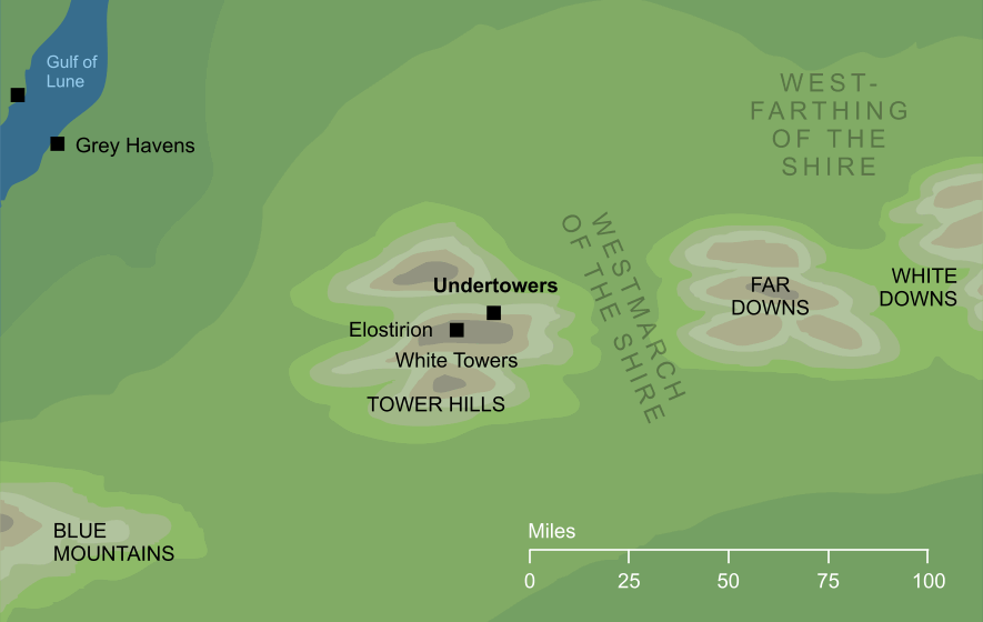 Map of Undertowers