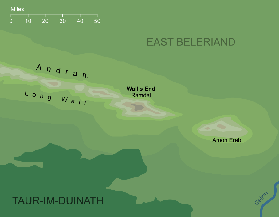 Map of Wall's End