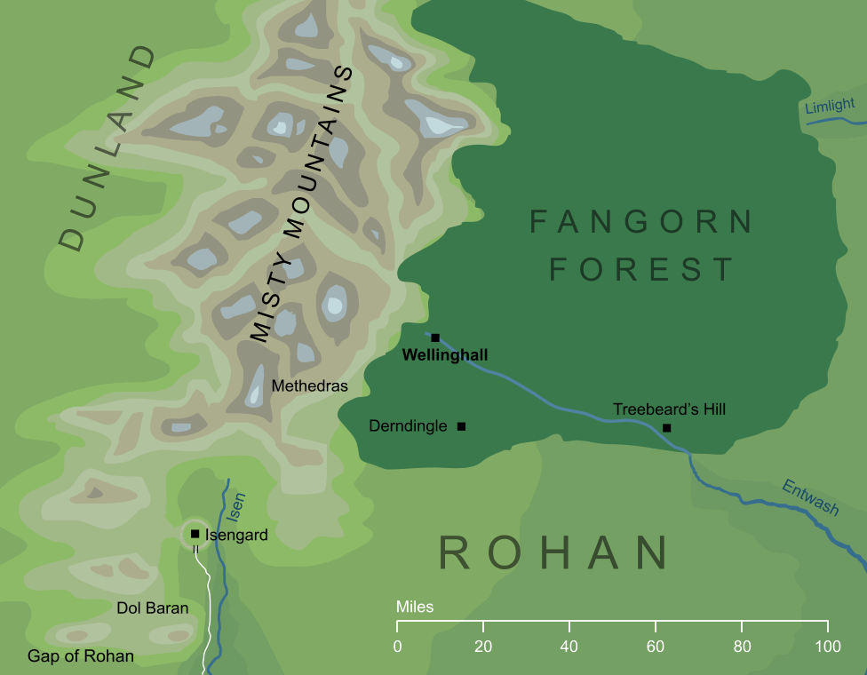 Map of Wellinghall